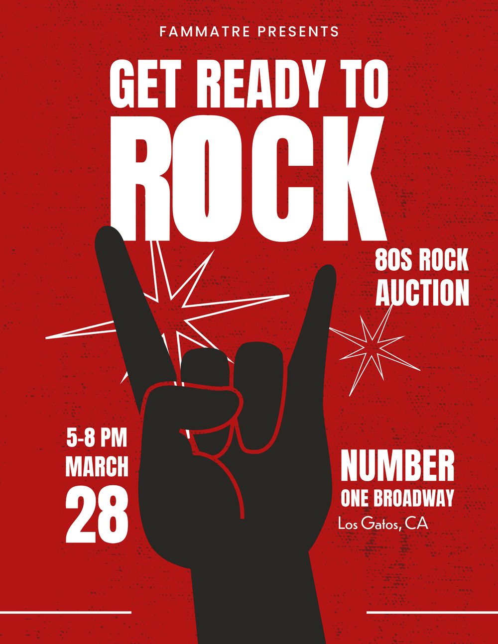 17th Annual Starlight Auction Tickets — Fammatre Home & School Club